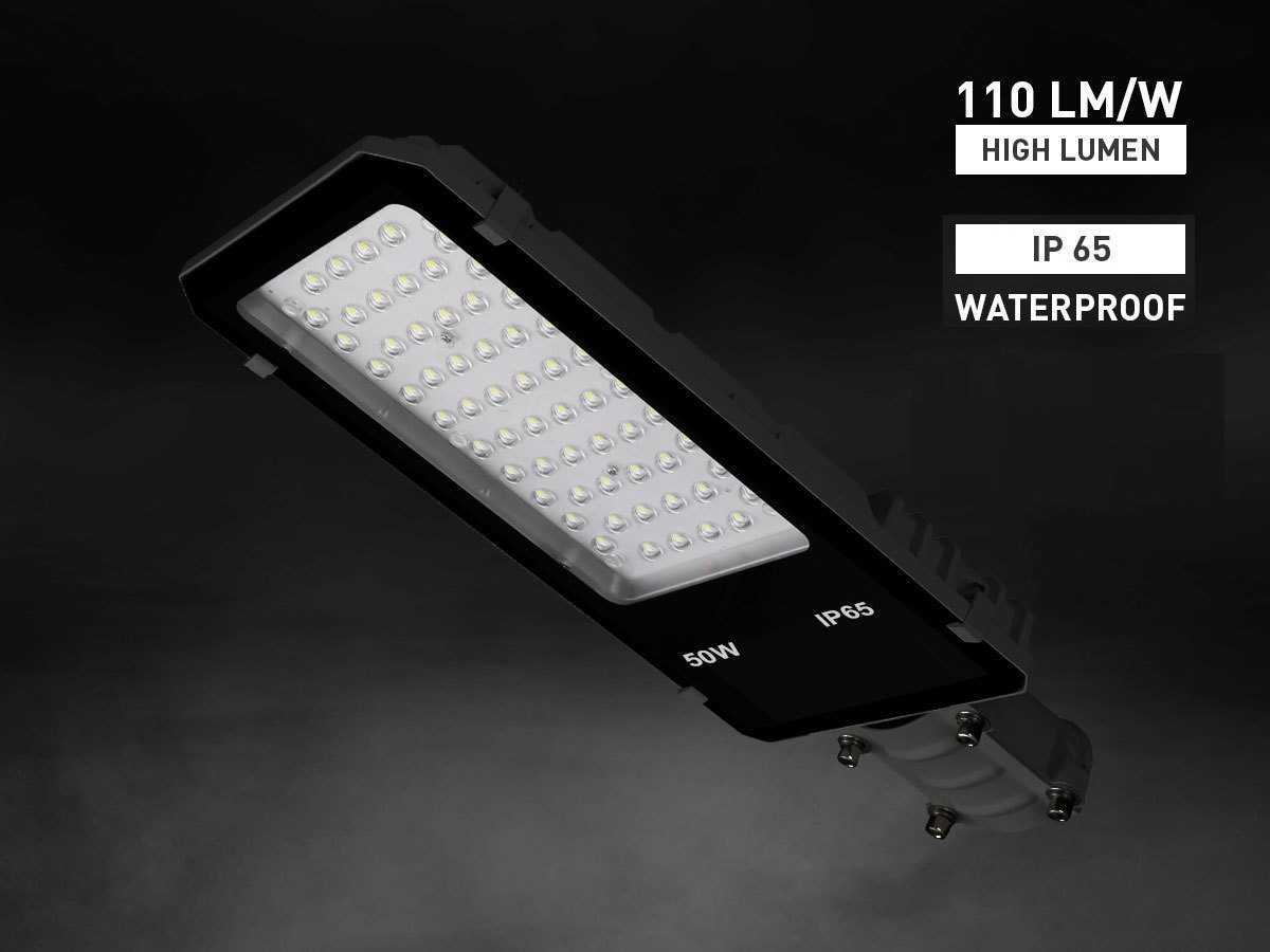 50W PRO Street Light SMD LED Waterproof 3000K 6x Troostwijk