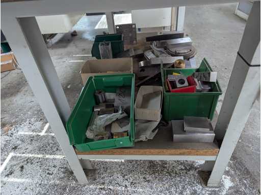   Workshop transport trolley with contents