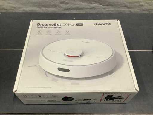 DreameBot D3 Max Robot aspirateur blanc