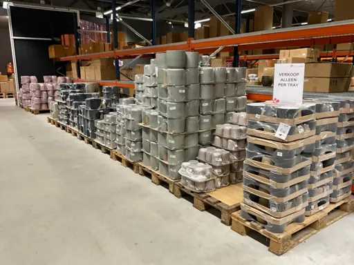 Lotto di vasi da fiori