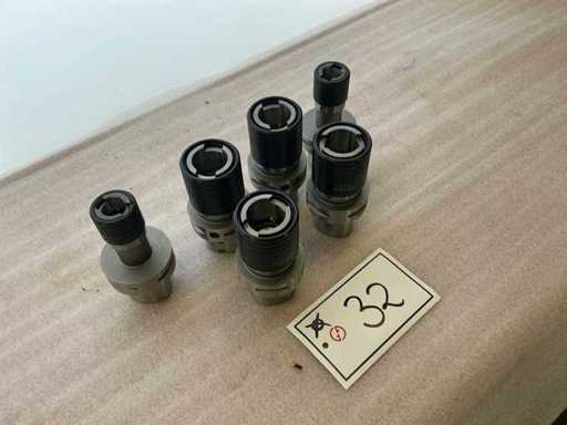 Conjunto BAYER HSK 63 de cambio rápido