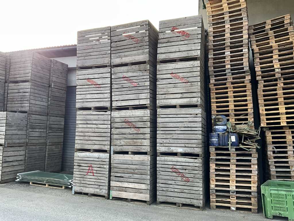 Transportboxen aus Holz (28x)