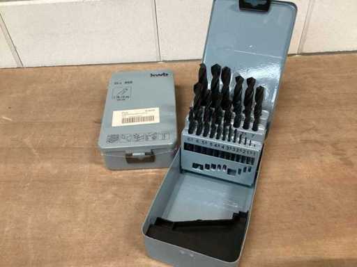 KWB 25 delige borenset in cassette (2x)