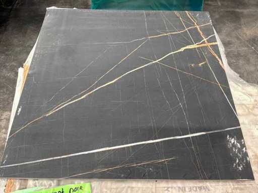 Saint Laurent Noir Bodenfliesen (60x60 cm, 43,2 m²)