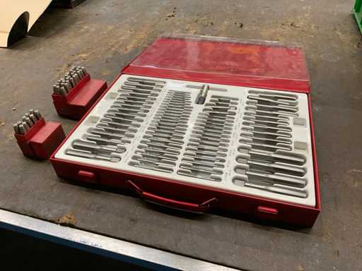 Zestaw tapów Metryka i rozmiar angielski