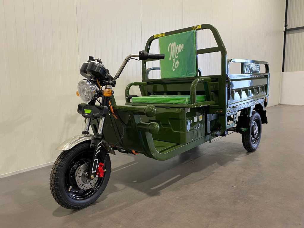 Noul Electric Move Eco Cargo 500, inclusiv plăcuța de înmatriculare a motoretei