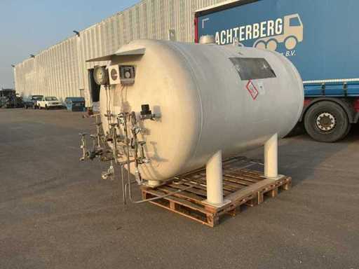 Poziomy zbiornik magazynowy