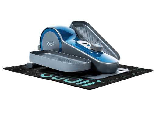 CUBII Groove crosstrainer met 10 weerstandsniveaus en een vloermat inbegrepen