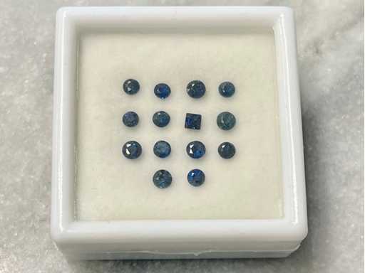 Saphir 2,04 Karat natürlicher Saphir