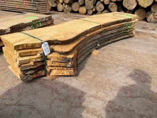 European oak trunk 50 mm approx. 0.417 m³