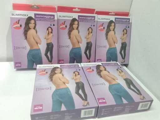 Leggings en jean taille stretch 46/48 (10x)