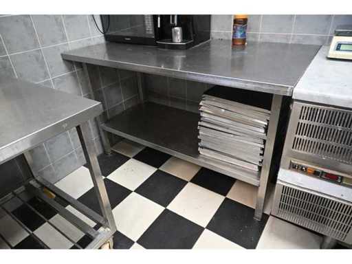 Rvs werktafel