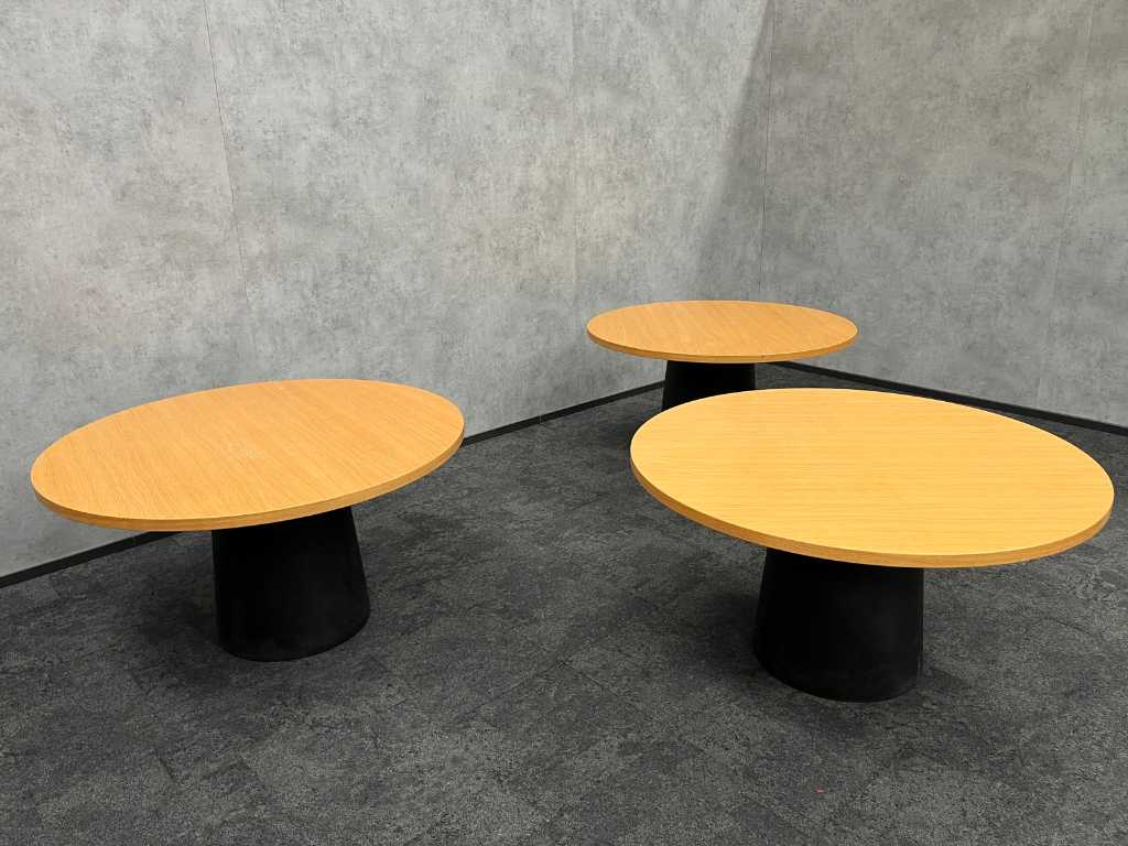 Moooi Container - tafel Ø140 - Marcel Wanders (3x)