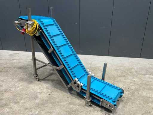 Opvoerband RVS verrijdbaar