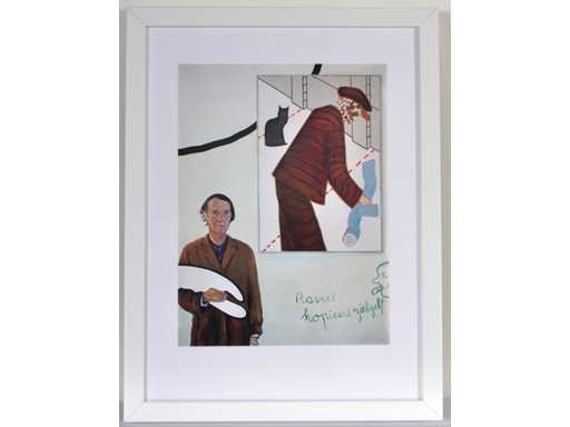 Roger Raveel - Raveel kopieert zichzelf - offset