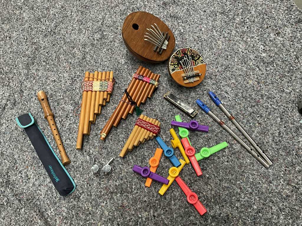 20 diverse instrumenten