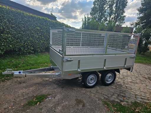 BW Trailers - 2025 - NEW - Unbraked Platform trailer with wire net 