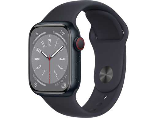 Apple - Series 8 - Smartwatch GPS + Midnight Aluminium