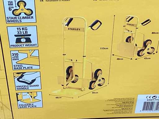 Stanley SXWT-FT521 trap steekwagen, 120 kg