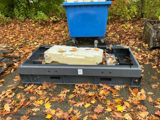 Semi-finished reservoir