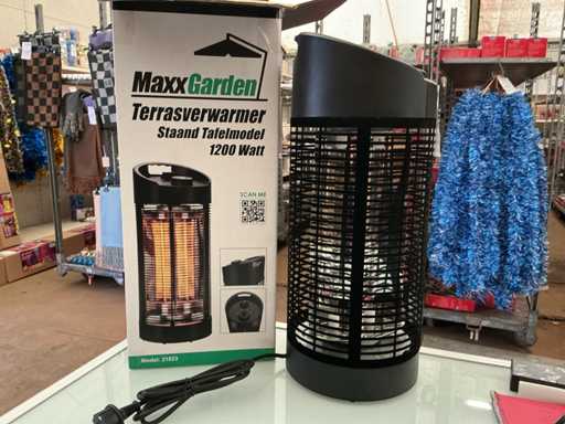 MaxxGarden. 21023. Elektrische Terrassenheizung 1200 Watt.