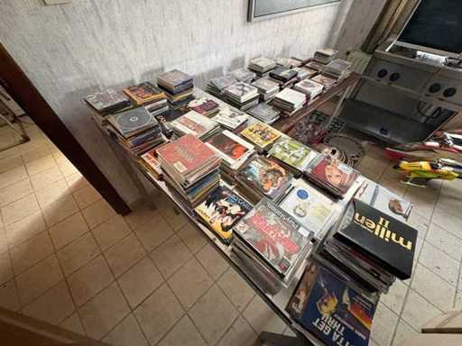 Lot CD - CD et tourne-disque (410x)