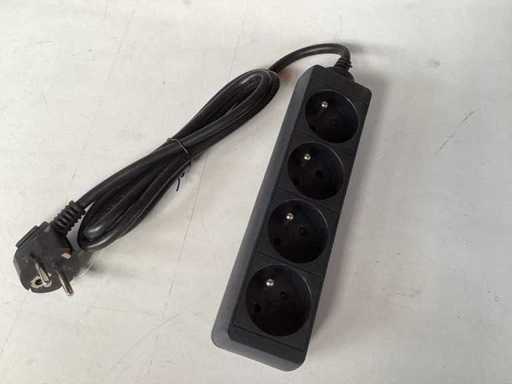 Barre-tension Q-link 4 voies, noir (14x)