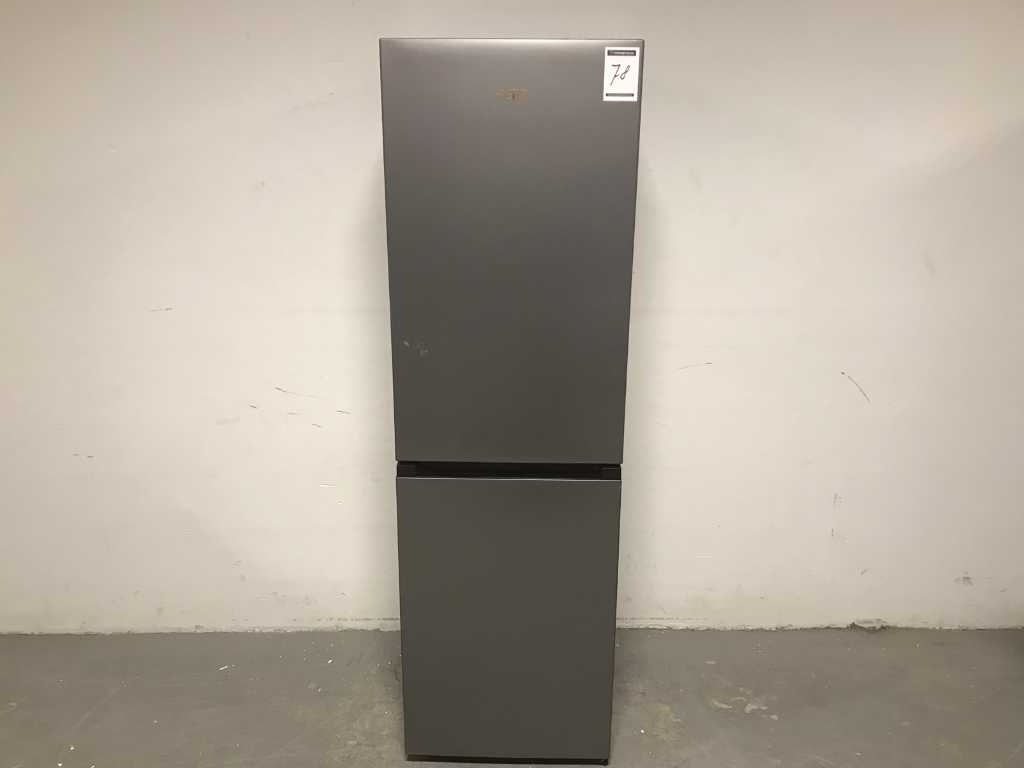 ETNA KCV282NRVS. Freestanding fridge-freezer combination