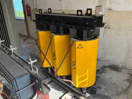 630 kVA Pauwels transformator 23.000/400 Volt dry type