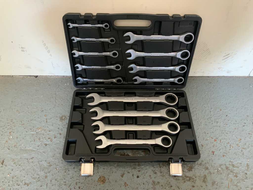 2024 F Tools 13 Piece Insert and Ring Ratchet Wrench Set