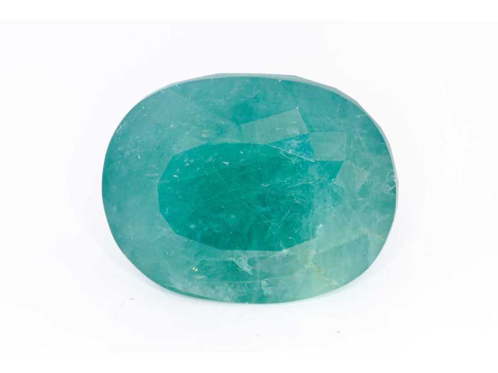 Grandidiérite naturelle (bleu verdâtre) 74,51 carats