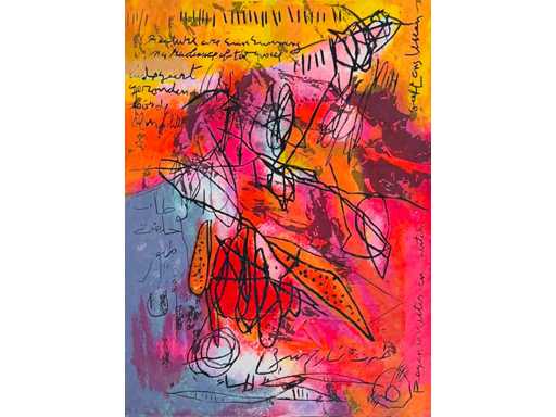 Mohammed Quraish - colour silkscreen