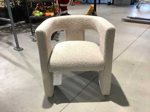 WOOOD tiwa fauteuil beige