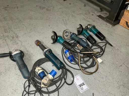 Tuyaux et outils de ponçage (6x)