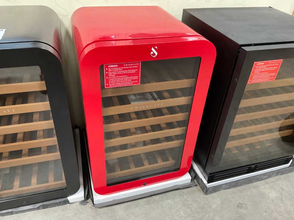 Swisscave WL 120 F Rouge Réfrigérateur à vin autoportant