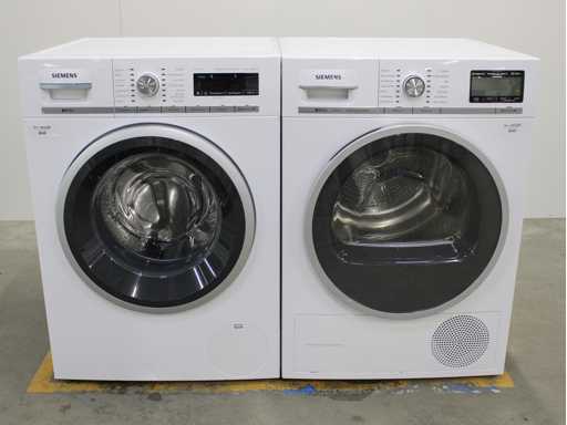 Siemens iQ700 iSensoric aquaStop lavatrice & Siemens iQ800 iSensoric autopuliente asciugatrice a condensatore