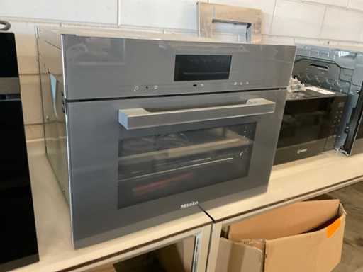 Miele DGC 7840 GR/GR Forno a vapore combinato incorporato