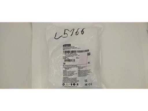 SIEMENS - 3SU1150-1HB20-1CH0 - Noodstop metaal, compleet met contact en geel schild