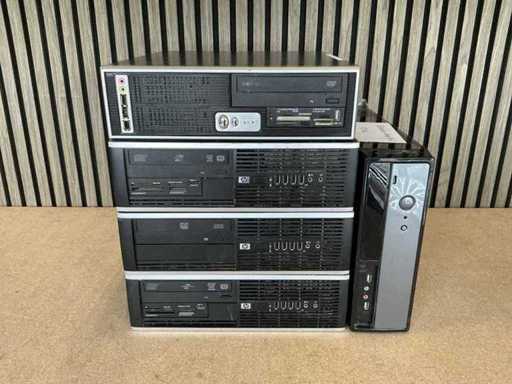 Ordinateurs de bureau et moniteurs (5x)