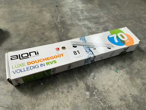 Aloni RVS Douchegoot