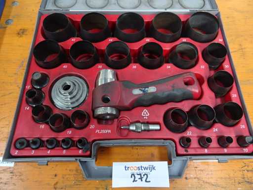 PL250PA - Hollow punch set