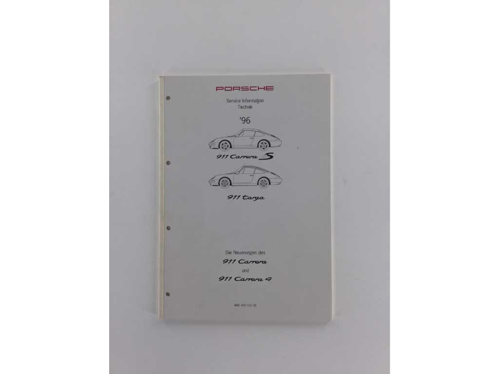 PORSCHE Service Information Technology '96 Inovațiile modelelor 911 Carrera și 911 Carrera 4 / Automotive Theme Book