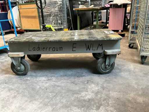 #238# Roller trolley heavy duty wood