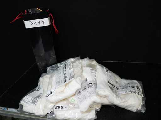 SHOWTEX - TRUSSLEEVE WHITE 4 WAY CROSS 30/30 - Aluminum Trusse (8x)