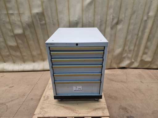 LISTA Werkstattschrank 6-Schubladen mit Inhalt