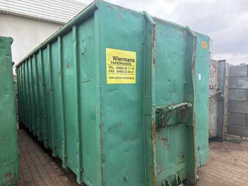 Hooklift dumpster (with contents)
