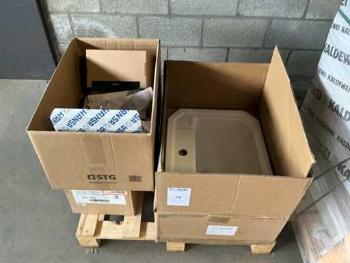 Washbasin and Wilo pump