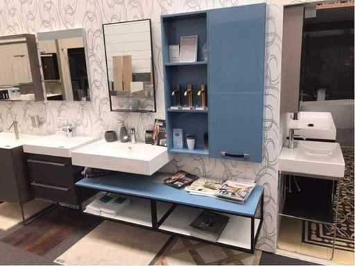 Ensemble de mobilier de salle de bain Detremmerie No Limit 160x46 cm