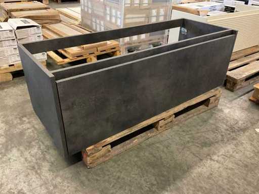 Bathroom furniture base cabinet 140x53 cm