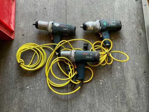 Bosch GDS 18 E Impact Wrench (3x)
